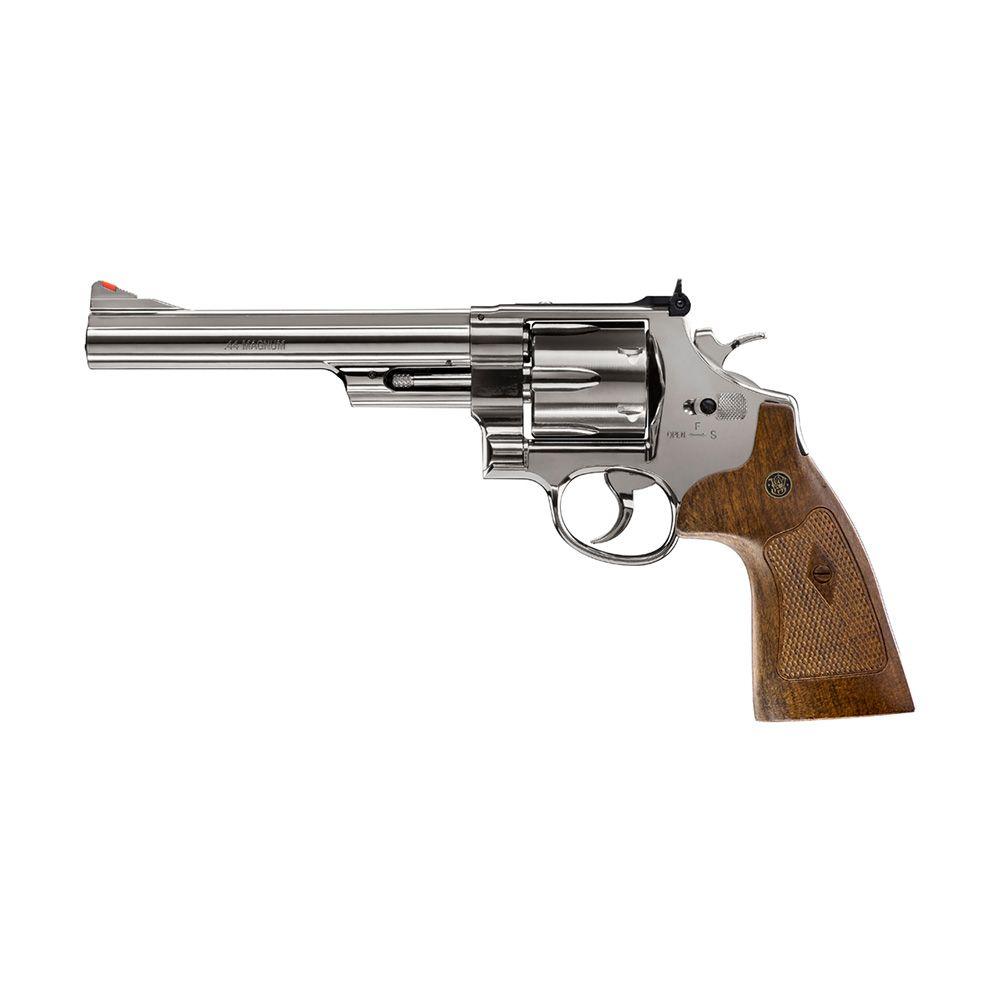 VERWACHT 5 MEI  /  Smith & Wesson ( Umarex 2.6465 ) ) 6mm Airsoft Co2 M29 Revolver 6,5 Inch - LENGTE ; 308mm  / Energie ; 2 Joule-4161-a